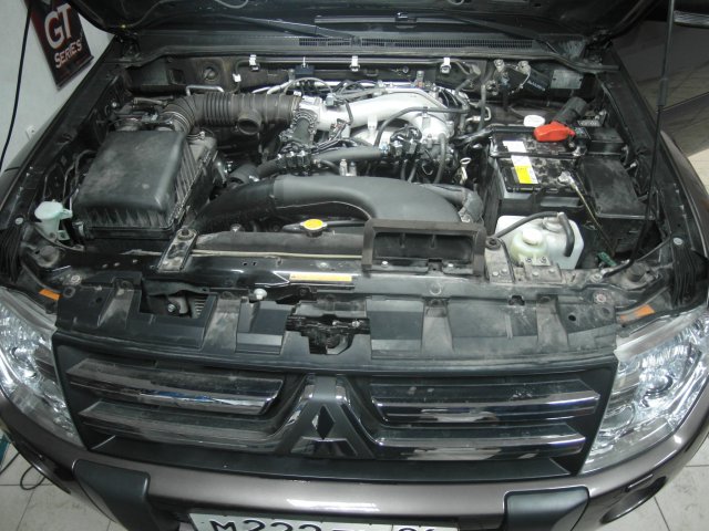 Подкапотная компановка ГБО Alpha М Mitsubishi Pajero 4, V6 3.0L