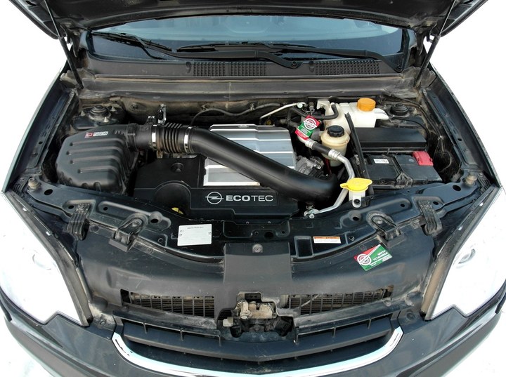 Подкапотная компоновка, двигатель High Feature Alloytec, Opel Antara
