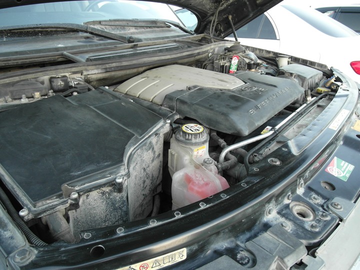 Подкапотная компоновка, двигатель Jaguar AJ-V8, ГБО AEB метан, Range Rover Vogue L322