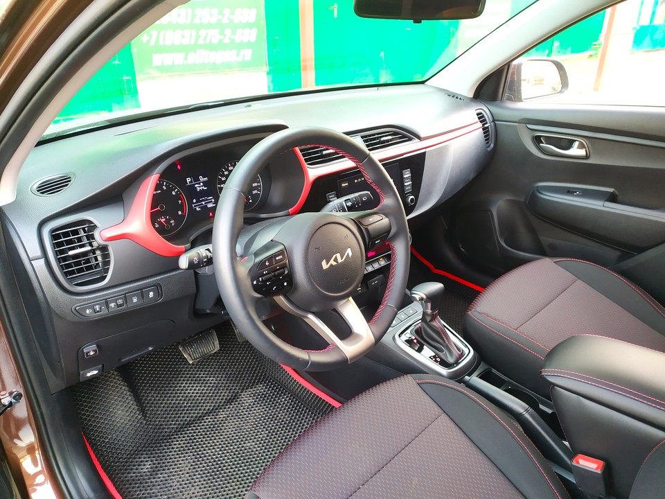 Салон Solaris KRX (Kia Rio X-Line)