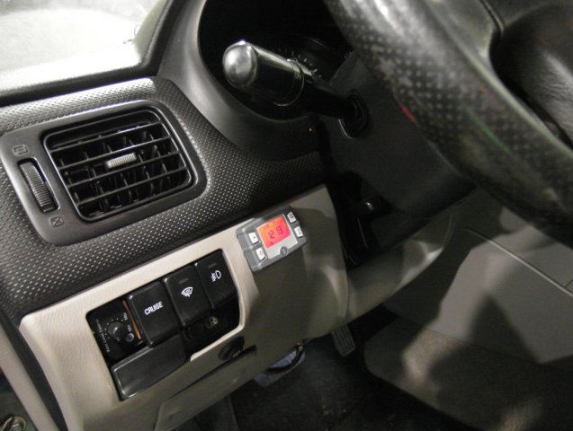 Subaru Forester, салон, пульт управления предпусковым подогревателем Eberspacher EasyStart T