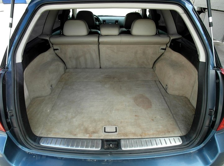Багажник Subaru Outback (BP) с тороидальным баллоном 73 л под полом