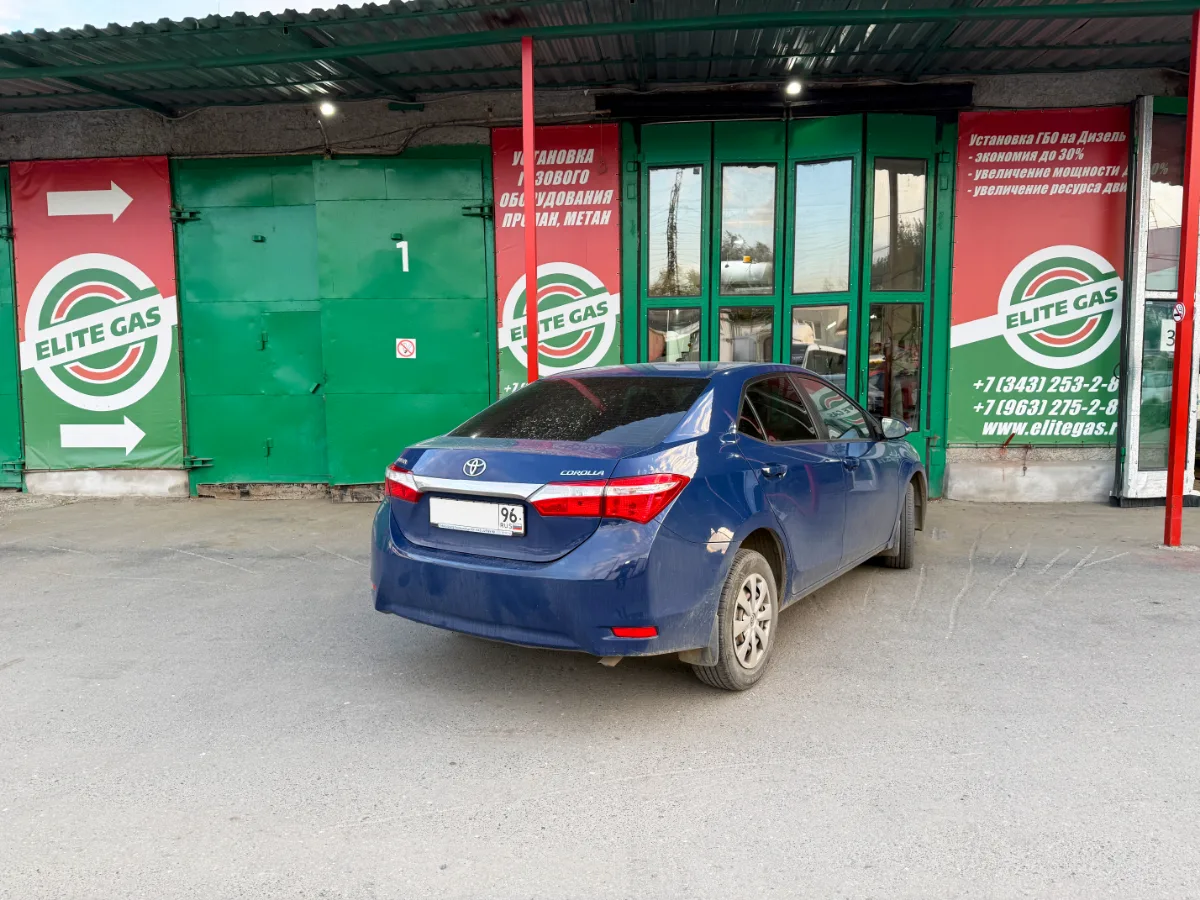 газобаллонное оборудование пропан на Toyota Corolla E180