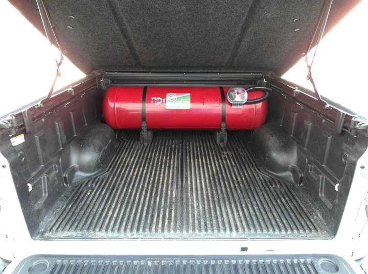 Цилиндрический газовый баллон 175 л (пропан-бутан) с мультиклапаном класса Европа 2, Toyota Tundra