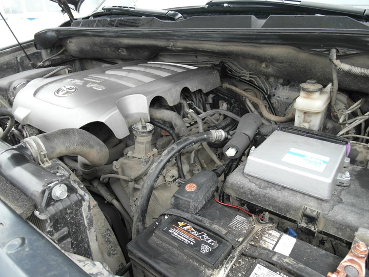 Подкапотная компоновка ГБО метан, Toyota Tundra