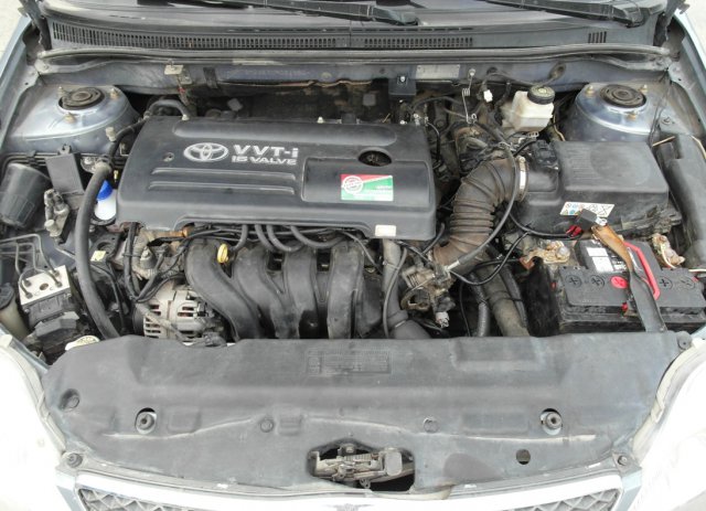 Подкапотная компоновка ГБО Alpha S4 на Toyota Corolla E120