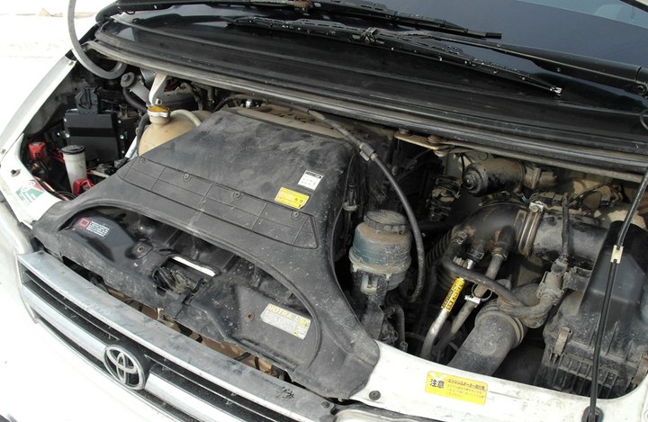 Подкапотная компоновка ГБО BRC Sequent Plug&Drive Toyota Estima (Toyota Previa)