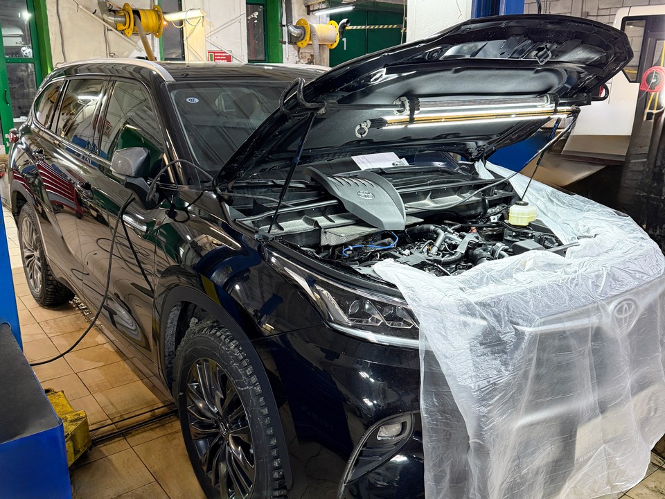 Вебасто на Toyota Highlander