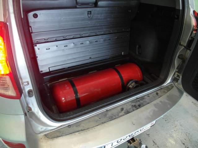 установка газового оборудования на Toyota RAV4