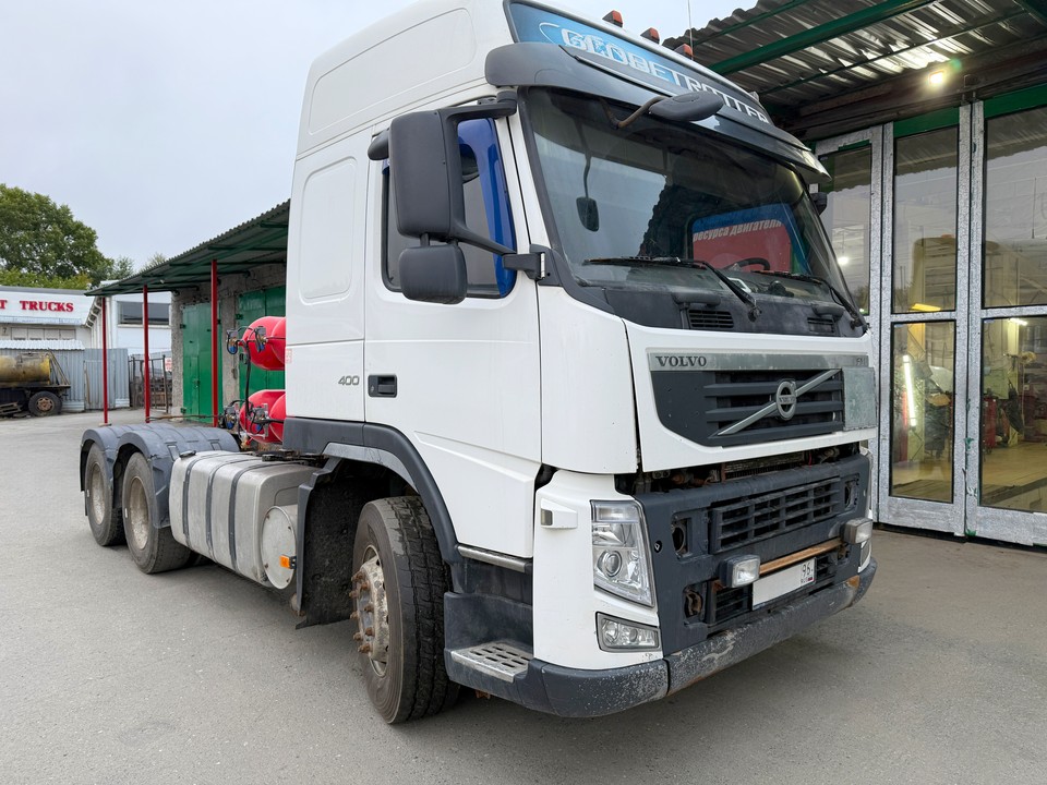 Volvo FM 400 установка газодизеля 