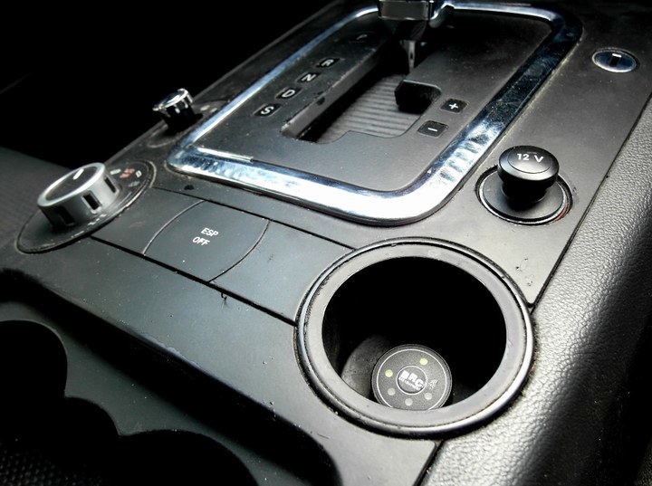 Кнопка переключения и индикации режимов работы ГБО BRC Sequent Plug&Drive с указателем уровня топлива, VW Touareg