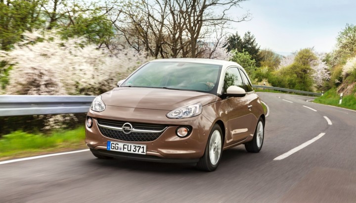 Opel Adam LPG, опель на пропане