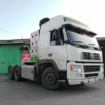 Установка газовых баллонов на Dayun CGC4253