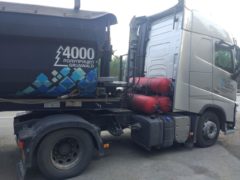 Установка газового оборудования для грузовых автомобилей