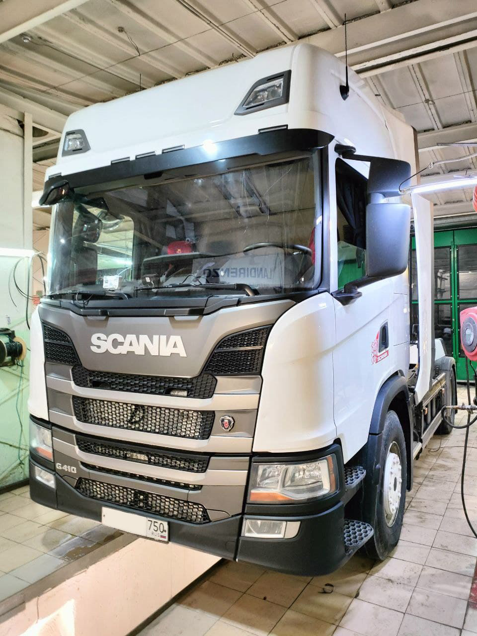Scania G410 на метане