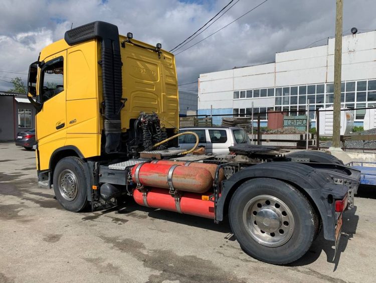 установка газодизеля, Volvo FH13 460