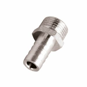 Штуцер для присоединения шланга 1/2 HРх18 мм никелированная латунь