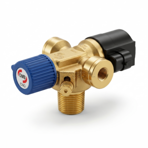 Вентиль баллонный OMB с эл.клап. 12V прям