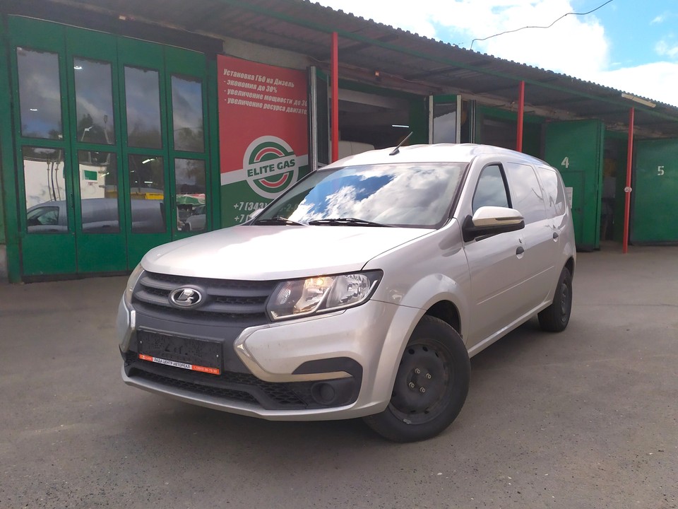 Установка пропанового газобаллонного оборудования на Ладу Ларгус фургон / Lada Largus фургон 2024 г.в. Екатеринбург