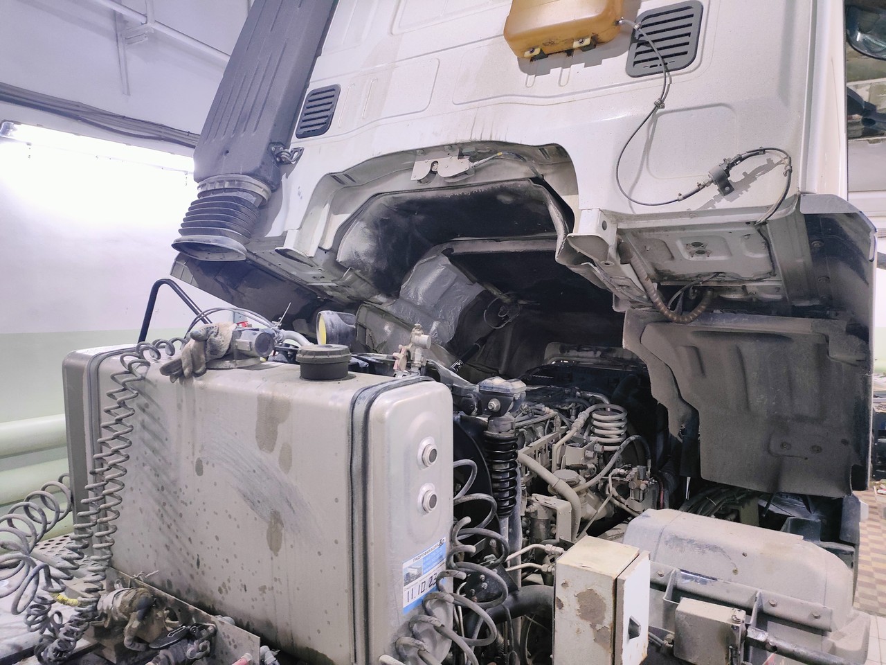 диагностика газового тягача Ивеко Стралис на метане, Элитгаз Екатеринбург