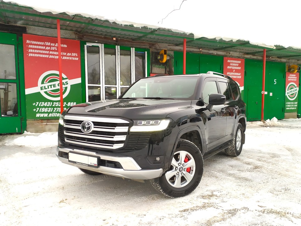 Установка ГБО на Toyota Land Cruiser J300. Екатеринбург