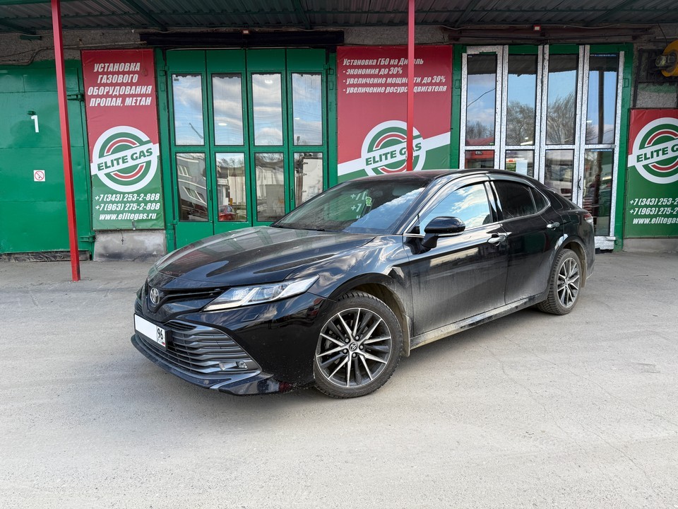 Установка ГБО пропан и предпускового подогревателя на Toyota Camry. Екатеринбург