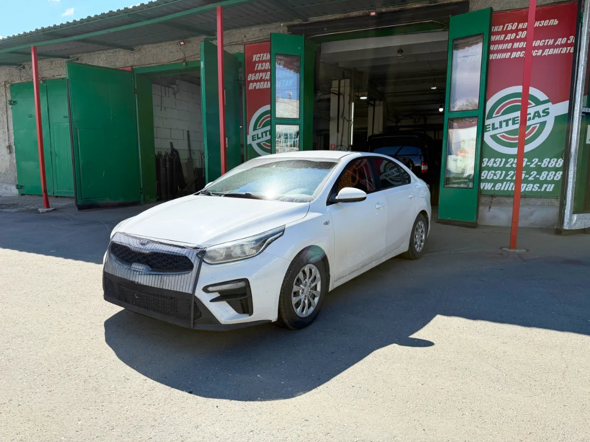  16 форсунок под капотом Kia K3 2019 года выпуска: 8 бензиновых и 8 газовых