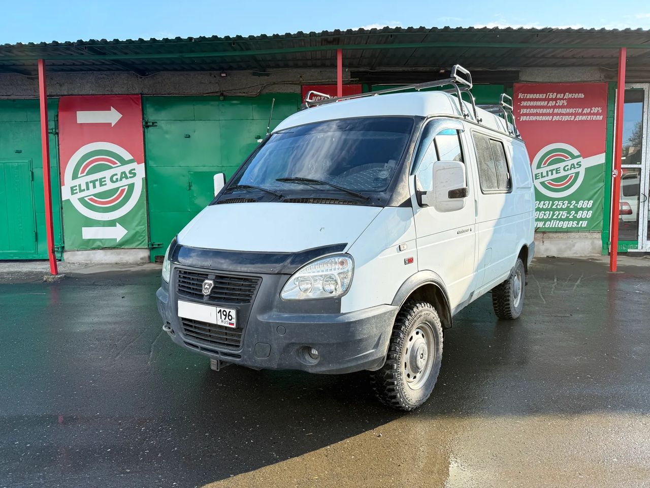 ГБО пропан на ГАЗ Соболь 27527