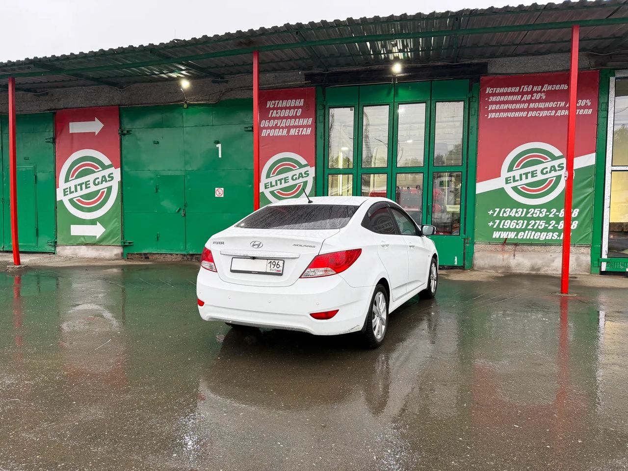 ГБО пропан на Hyundai Solaris — фото 2