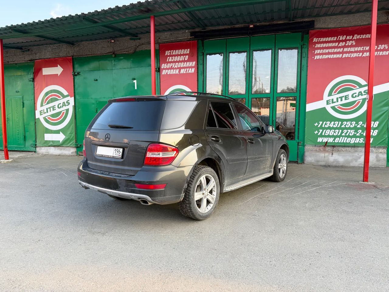 ГБО пропан на Mercedes-Benz ML 350 — фото 2
