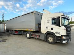 Дополнительные газовые баллоны на Scania CNG