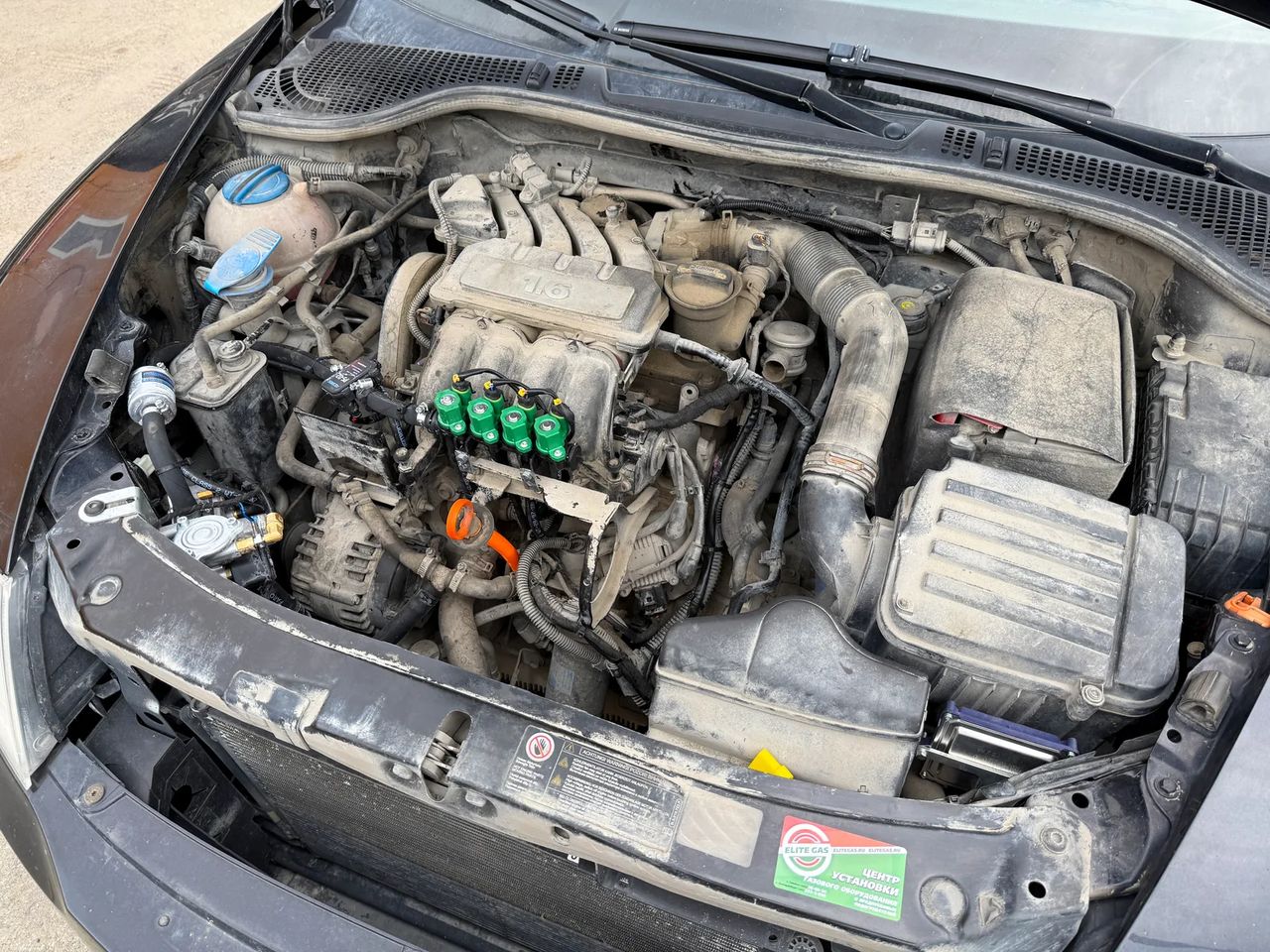 ГБО пропан на Škoda Octavia — фото 3