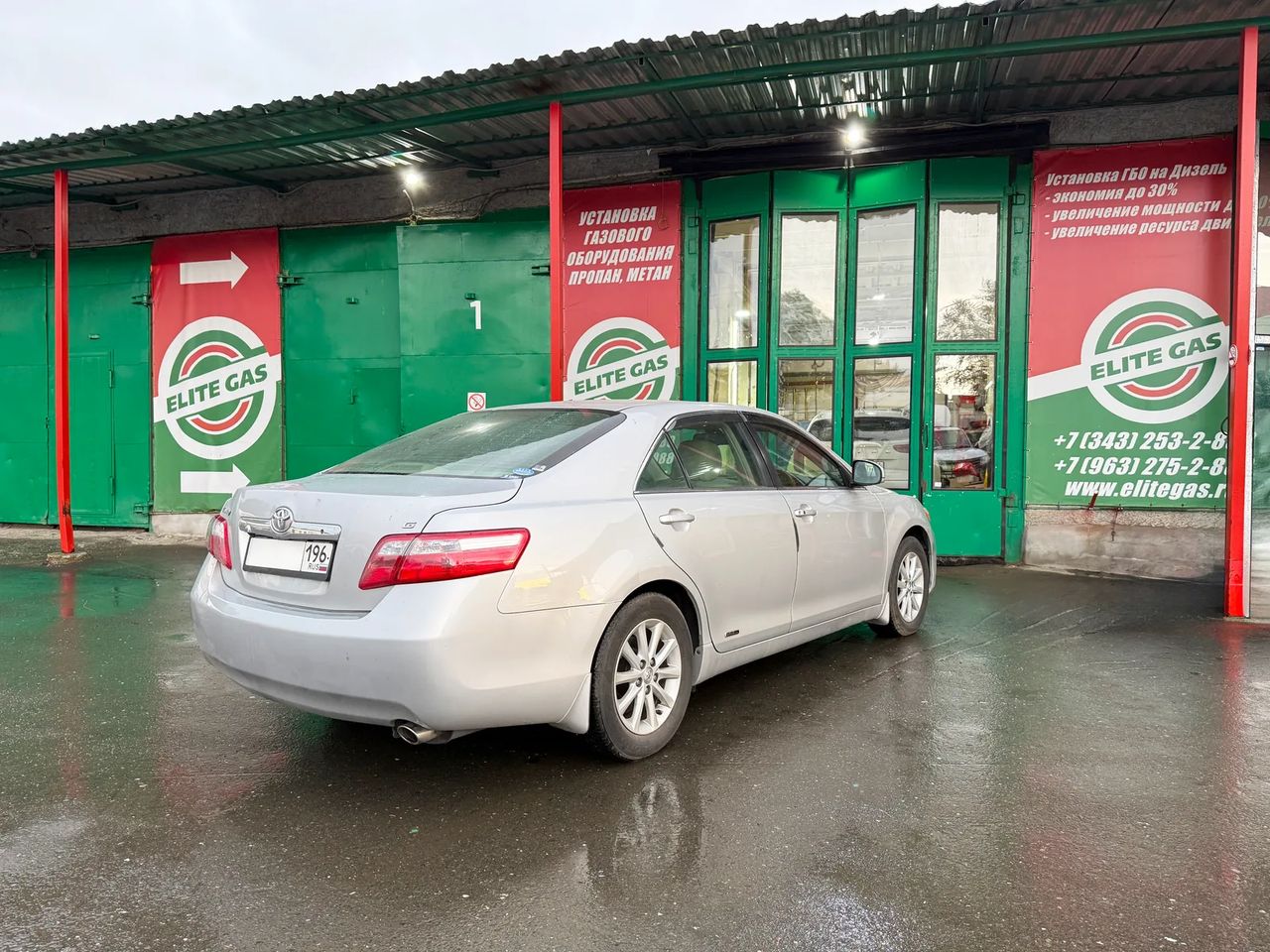 ГБО метан на Toyota Camry XV40 — фото 2