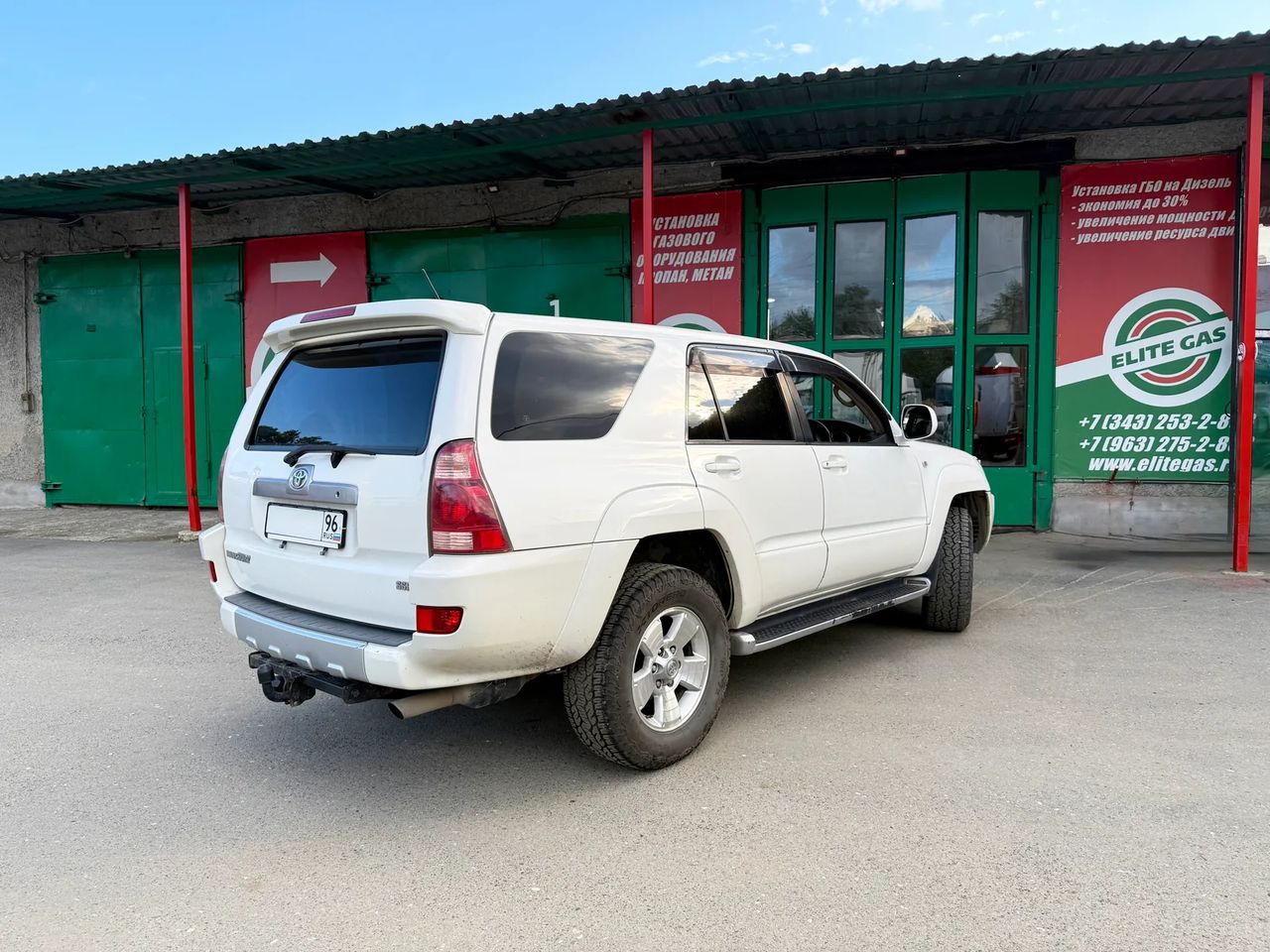 ГБО пропан на Toyota Hilux Surf N210 — фото 2