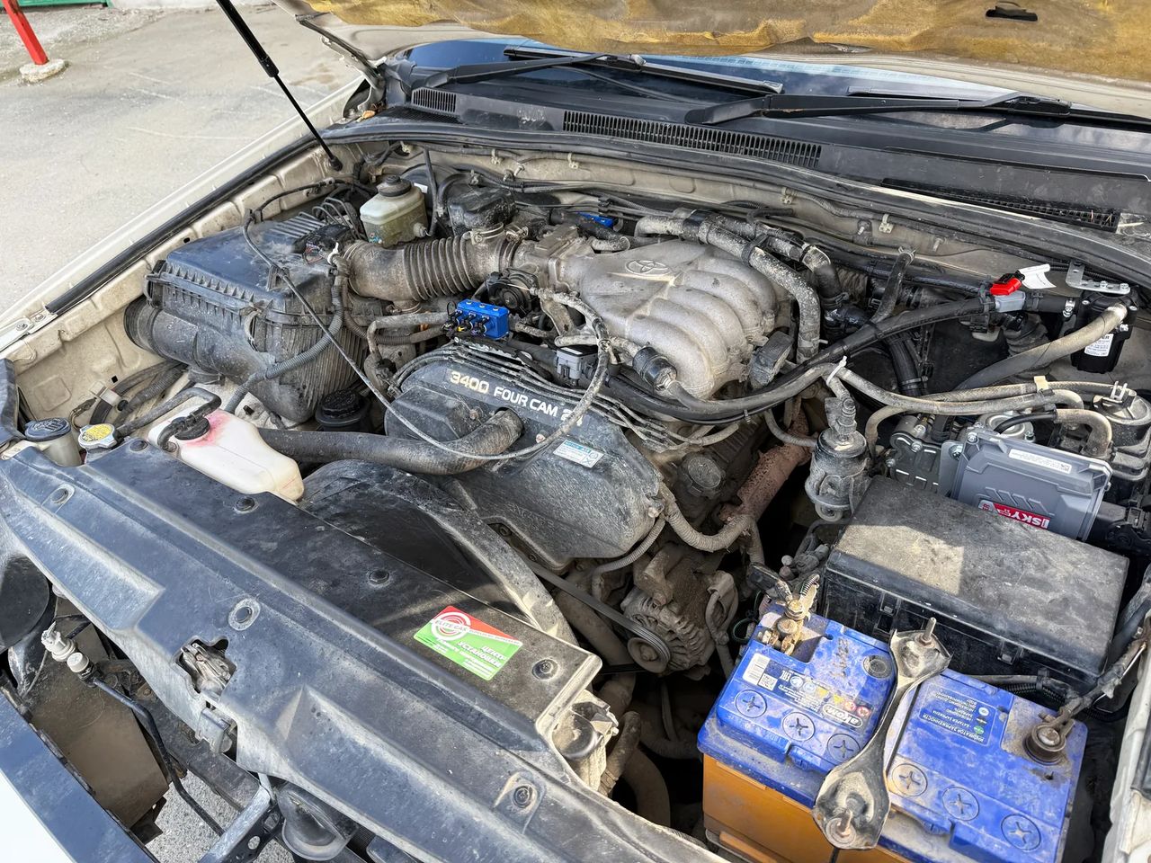 ГБО пропан на Toyota Hilux Surf N210 — фото 3